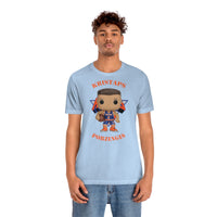 Kristaps Porzingis New York Knicks, Soft Cotton Bella and Canvas Short Sleeve Tee shirt