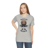 Keenan Allen L.A Chargers, Soft Cotton Bella and Canvas Short Sleeve Tee shirt