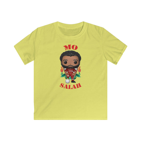 Mo Salah Liverpool, Kids Gildan Softstyle Tee Shirt