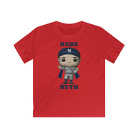 Babe Ruth New York Yankees, Kids Gildan Softstyle Tee Shirt