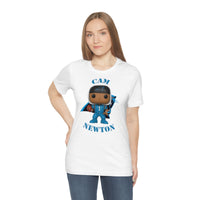 Cam Newton Carolina Panthers (Small) Soft Cotton Bella and Canvas Short Sleeve Tee shirt