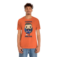 Lionel Messi PSG, Soft Cotton Bella and Canvas Short Sleeve Tee shirt