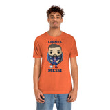 Lionel Messi PSG, Soft Cotton Bella and Canvas Short Sleeve Tee shirt