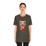 Hector Ballerin Arsenal, Soft Cotton Bella and Canvas Short Sleeve Tee shirt