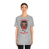 Pierre-Emerick Aubameyang Arsenal, Soft Cotton Bella and Canvas Short Sleeve Tee shirt