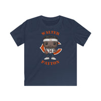 Walter Payton Chicago Bears (White), Kids Gildan Softstyle Tee Shirt