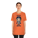 Babe Ruth New York Yankees, Soft Cotton Bella and Canvas Short Sleeve Tee shirt