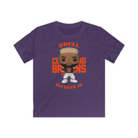 Odell Beckham Jr Cleveland Browns, Kids Gildan Softstyle Tee Shirt