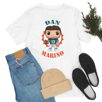 Dan Marino Miami Dolphins, Soft Cotton Bella and Canvas Short Sleeve Tee shirt