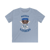 Deion Sanders Dallas Cowboys, Kids Gildan Softstyle Tee Shirt