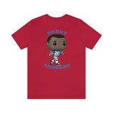 Barry Sanders Detroit Lions, Soft Cotton Bella and Canvas Short Sleeve Tee shirt