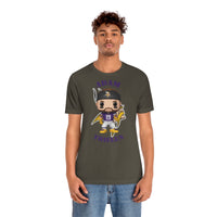 Adam Thielen Minnesota Vikings, Soft Cotton Bella and Canvas Short Sleeve Tee shirt