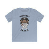 Marshawn Lynch Oakland Raiders, Kids Gildan Softstyle Tee Shirt