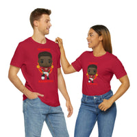 Marcus Rashford Manchester United, Soft Cotton Bella and Canvas Short Sleeve Tee shirt
