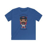 Francisco Lindor Cleveland Indians, Kids Gildan Softstyle Tee Shirt