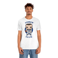 Andrew Luck Indianapolis Colts, Soft Cotton Bella and Canvas Short Sleeve Tee shirt