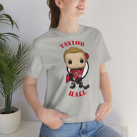 Taylor Hall New Jersey Devils, Soft Cotton Bella and Canvas Short Sleeve Tee shirt