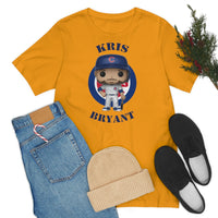 Kris Bryant Chicago Cubs, Soft Cotton Bella and Canvas Short Sleeve Tee shirt