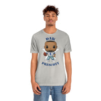 Dak Prescott Dallas Cowboys, Soft Cotton Bella and Canvas Short Sleeve Tee shirt