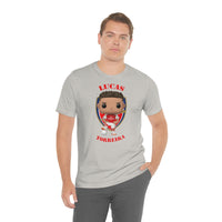Lucas Torreira Arsenal, Soft Cotton Bella and Canvas Short Sleeve Tee shirt