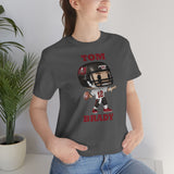Tom Brady, Tampa Bay Buccaneers Soft Cotton Bella and Canvas Short Sleeve Tee shirt