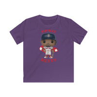 Mookie Betts Boston Red Sox, Kids Gildan Softstyle Tee Shirt