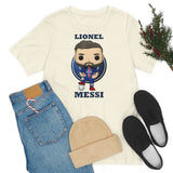 Lionel Messi PSG, Soft Cotton Bella and Canvas Short Sleeve Tee shirt