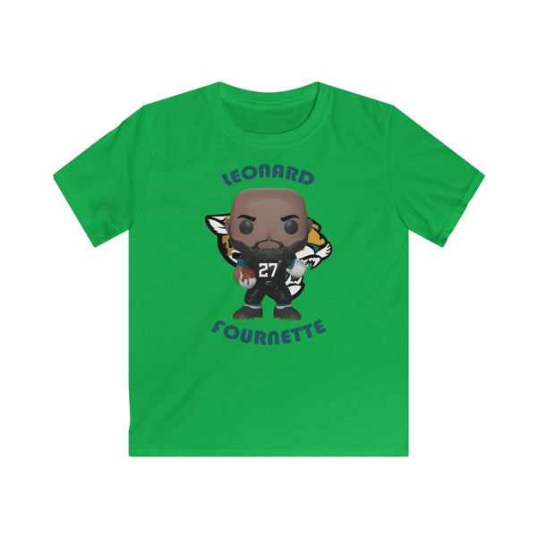 Leonard Fournette Jacksonville Jaguars, Kids Gildan Softstyle Tee Shirt
