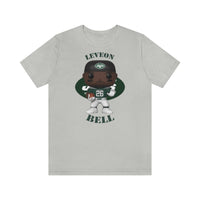 Leveon Bell New York Jets, Soft Cotton Bella and Canvas Short Sleeve Tee shirt
