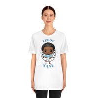 Leroy Sane Manchester City, Soft Cotton Bella and Canvas Short Sleeve Tee shirt