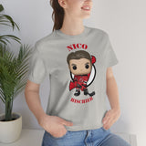 Nico Hischier New Jersey Devils, Soft Cotton Bella and Canvas Short Sleeve Tee shirt