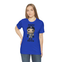 Babe Ruth New York Yankees, Soft Cotton Bella and Canvas Short Sleeve Tee shirt