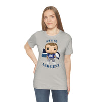 Steve Largent Seattle Seahawks, Soft Cotton Bella and Canvas Short Sleeve Tee shirt