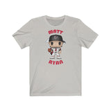 Matt Ryan Atlanta Falcons, Soft Cotton Bella and Canvas Short Sleeve Tee shirt