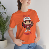 Nick Bosa San Francisco 49ers, Soft Cotton Bella and Canvas Short Sleeve Tee shirt