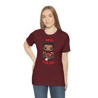 Mo Salah Liverpool, Soft Cotton Bella and Canvas Short Sleeve Tee shirt