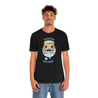 Sergio Aguero Manchester City, Soft Cotton Bella and Canvas Short Sleeve Tee shirt