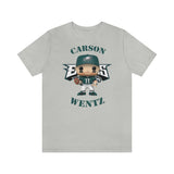 Carson Wentz Philadelphia Eagles (Green Jersey), Soft Cotton Bella and Canvas Short Sleeve Tee shirt