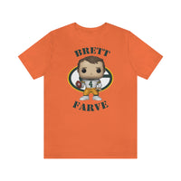 Brett Farve Green Bay Packers, Soft Cotton Bella and Canvas Short Sleeve Tee shirt