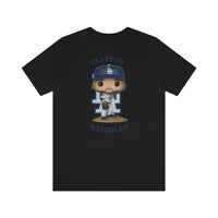 Clayton Kershaw L.A Dodgers, Soft Cotton Bella and Canvas Short Sleeve Tee shirt