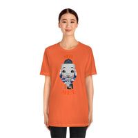 Mr Met New York Mets, Soft Cotton Bella and Canvas Short Sleeve Tee shirt