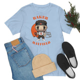 Baker Mayfield Cleveland Browns, Soft Cotton Bella and Canvas Short Sleeve Tee shirt