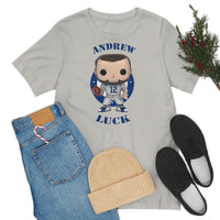 Andrew Luck Indianapolis Colts, Soft Cotton Bella and Canvas Short Sleeve Tee shirt