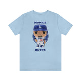 Mookie Betts L.A/Brooklyn Dodgers, Soft Cotton Bella and Canvas Short Sleeve Tee shirt