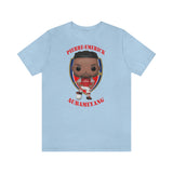 Pierre-Emerick Aubameyang Arsenal, Soft Cotton Bella and Canvas Short Sleeve Tee shirt