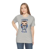Andrew Luck Indianapolis Colts, Soft Cotton Bella and Canvas Short Sleeve Tee shirt