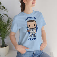 Andrew Luck Indianapolis Colts, Soft Cotton Bella and Canvas Short Sleeve Tee shirt