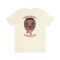 Pierre-Emerick Aubameyang Arsenal, Soft Cotton Bella and Canvas Short Sleeve Tee shirt
