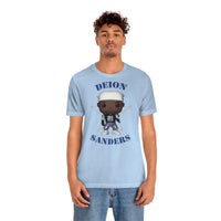 Deion Sanders Dallas Cowboys Throwback, Soft Cotton Bella and Canvas Short Sleeve Tee shirt