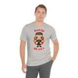 David De Gea Manchester United, Soft Cotton Bella and Canvas Short Sleeve Tee shirt